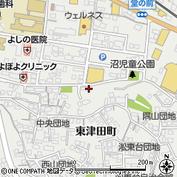 島根県松江市東津田町1400周辺の地図