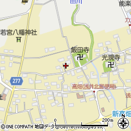 滋賀県長浜市高畑町113周辺の地図