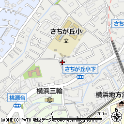 神奈川県横浜市旭区さちが丘104-16周辺の地図