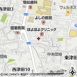 島根県松江市東津田町1462周辺の地図