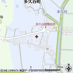 島根県出雲市多久谷町77周辺の地図