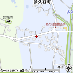 島根県出雲市多久谷町62周辺の地図