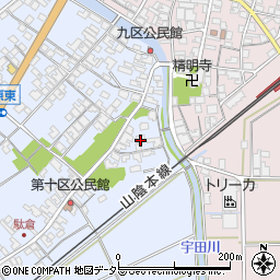 鳥取県米子市淀江町西原483周辺の地図