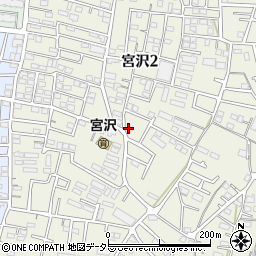 瀬谷宮沢荘周辺の地図