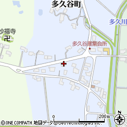 島根県出雲市多久谷町73周辺の地図