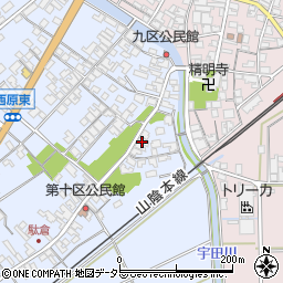 鳥取県米子市淀江町西原489周辺の地図