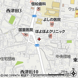 島根県松江市東津田町1463周辺の地図