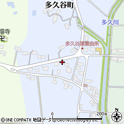 島根県出雲市多久谷町76周辺の地図