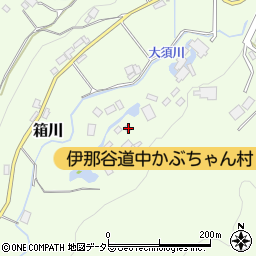長野県飯田市箱川432周辺の地図