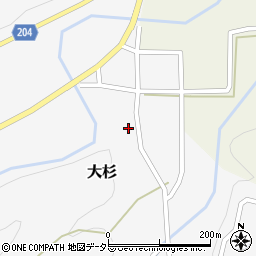 鳥取県東伯郡琴浦町大杉481周辺の地図