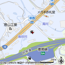 鈴与トラックステーション株式会社　１９号恵那ＴＳ周辺の地図