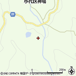 兵庫県美方郡香美町小代区神場180周辺の地図