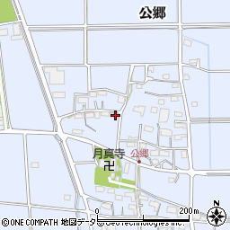 岐阜県揖斐郡大野町公郷1576-1周辺の地図