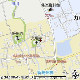 滋賀県長浜市高畑町171周辺の地図