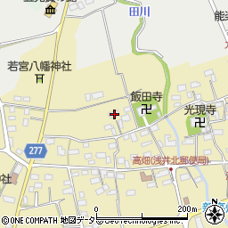 滋賀県長浜市高畑町112周辺の地図