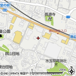 株式会社島根マツダ　本社工場周辺の地図