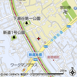 神奈川県横浜市瀬谷区北新38周辺の地図