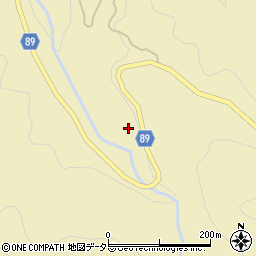 兵庫県美方郡香美町小代区水間633周辺の地図