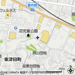 島根県松江市東津田町1222-6周辺の地図