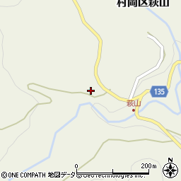 兵庫県美方郡香美町村岡区萩山299周辺の地図