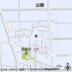 岐阜県揖斐郡大野町公郷1581周辺の地図