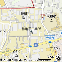 株式会社椿硝子工業所周辺の地図