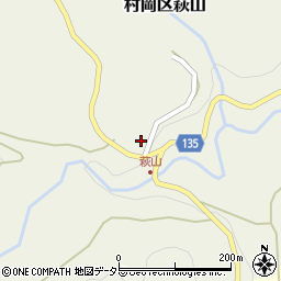 兵庫県美方郡香美町村岡区萩山99周辺の地図