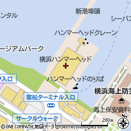 ミケーレ　横浜周辺の地図
