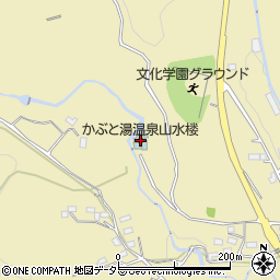 かぶと湯温泉（東丹沢七沢温泉郷）周辺の地図