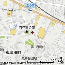 島根県松江市東津田町1224周辺の地図
