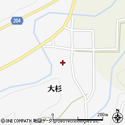 鳥取県東伯郡琴浦町大杉484周辺の地図