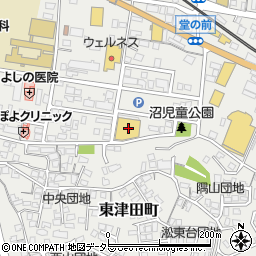 島根県松江市東津田町1214周辺の地図