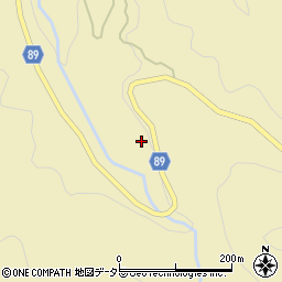兵庫県美方郡香美町小代区水間661周辺の地図