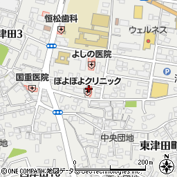 島根県松江市東津田町1198周辺の地図