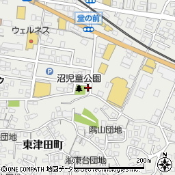 島根県松江市東津田町1216周辺の地図