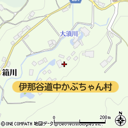 長野県飯田市箱川428周辺の地図