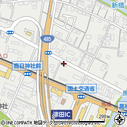 島根県松江市東津田町860周辺の地図