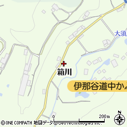 長野県飯田市箱川162周辺の地図