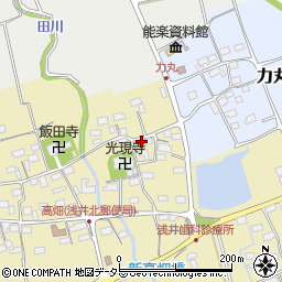 滋賀県長浜市高畑町174周辺の地図