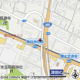 島根県松江市東津田町870周辺の地図