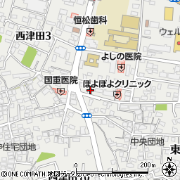 島根県松江市東津田町1188周辺の地図
