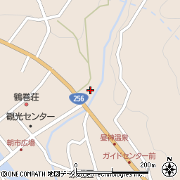 長野県下伊那郡阿智村智里256周辺の地図