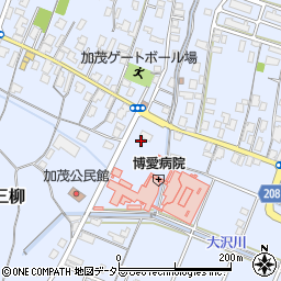 セブンイレブン米子博愛病院店周辺の地図