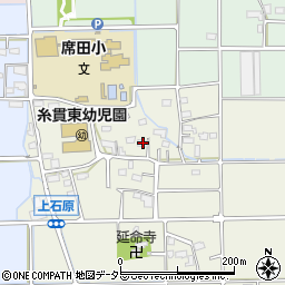 岐阜県本巣市石原77周辺の地図