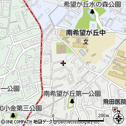 神奈川県横浜市旭区南希望が丘119-16周辺の地図