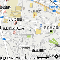 島根県松江市東津田町1205周辺の地図