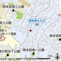 神奈川県横浜市旭区南本宿町93-38周辺の地図