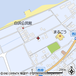 鳥取県米子市淀江町西原1295-36周辺の地図