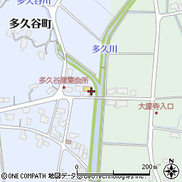 島根県出雲市多久谷町109周辺の地図