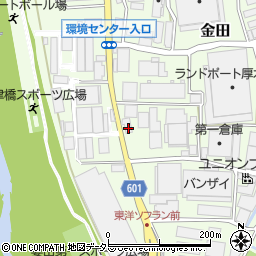 神奈川県厚木市金田1017周辺の地図
